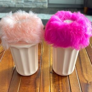 Set 2 Coty Lady Stetson Puff on Powder 4oz.